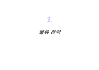물류 관리 물류는 제3의 이익원이며, 제4의 경쟁력이다-7