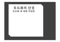 유로화의 단점 유로화 에 대한 비관론-2