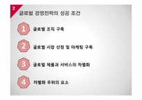 소비자와 글로벌마켓 기업의 글로벌 경영 전략-2