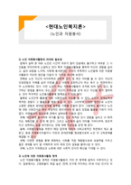 (A+ 레포트,시험대비) [현대노인복지론] 노인과 자원봉사-1