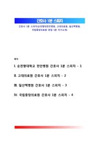 간호사 1분 스피치(순천향대천안병원, 고대의료원, 일산백병원, 국립중앙의료원 면접 1분 자기소개)-1