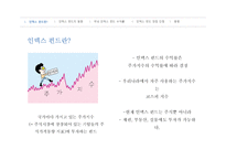 인덱스 펀드의 동향과 수익률, 장단점 고찰-5