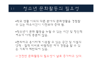 청소년 문화 활동 현황 및 프로그램 조사-3