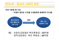 종교과세 찬반논란 - 반대 입장 정리-16