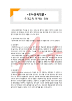 (A+ 레포트,시험대비) [유아교육개론] 유아교육 평가의 유형-1