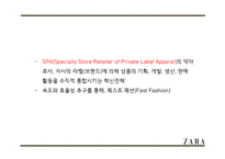 ZARA 자라 성공요인과 브랜드분석및 ZARA 마케팅 4P,STP,SWOT분석및 ZARA 향후전략제안 PPT-6