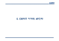 [OB맥주 마케팅PPT] OB맥주(오비맥주) 기업분석및 마케팅 SWOT,STP,4P전략분석및 OB맥주 향후전략제언-16