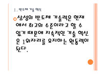 [삼성전자의 성공요인] 반도체시장 진출전략 PPT자료-6