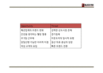 블랙야크 기업분석과 SWOT분석및 블랙야크 마케팅전략분석과 블랙야크 프로모션 전략제언 PPT-12