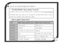 [국제금융] 금융시장론 질문 답변-CMA, MMT, 자본시장법, 요구불예금, 저축성예금-9