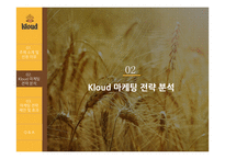 클라우드맥주 마케팅전략 KLOUD-9