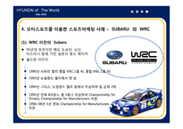 현대자동차 세계 랠리 선수권 대회 마케팅전략-8