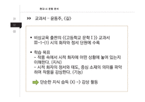 국어과 임용시험 출제문항 분석-현대문학영역과 고전문학영역-16