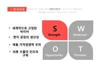 한세실업 기업분석 SWOT, 직무소개, 채용정보-9