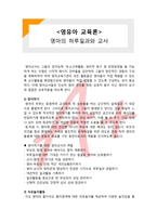 (A+ 레포트,시험대비) [영유아 교육론] 영아의 하루일과와 교사-1