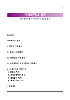 [사회복지의 범주] 사회복지의 개념적 범주-1