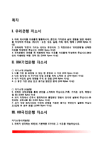 [은행 자소서] 우리은행+IBK기업은행+KB국민은행+한국수출입은행+신한은행+하나은행+KDB산업은행 자기소개서-2