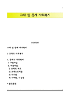고대 및 중세 사회복지-1