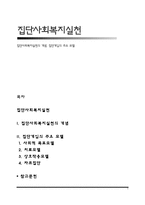 집단사회복지실천의 개념, 집단개입의 주요 모델-1