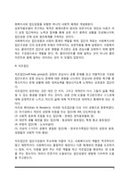 집단사회복지실천의 개념, 집단개입의 주요 모델-4