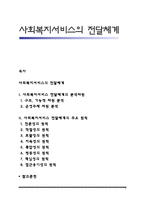 사회복지서비스의 전달체계-1