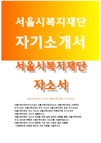서울시복지재단자소서자기소개서 서울시복지재단자소서 서울시복지재단자기소개서 서울시복지재단사회복지자소서 서울시복지재단 연구원자기소개서 서울시복지재단-1