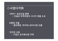 삼성물산의 사업다각화와 조직구조 재편성-9