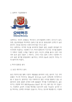 OB맥주 기업현황분석과 OB맥주 마케팅 SWOT,STP,4P전략분석및 OB맥주 향후 마케팅전략 제언-3