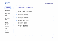 [경제학개론] 중국쇼크-2