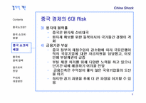 [경제학개론] 중국쇼크-8