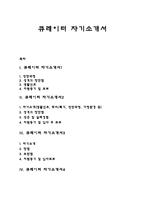 큐레이터 자기소개서 자소서-1