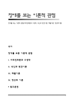 장애를 보는 이론적 관점(사회진화론과 우생학, 낙인과 편견이론, 재활이론, 정상화이론)-1