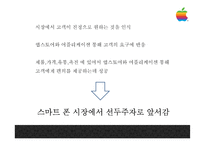 [애플 마케팅 PPT] APPLE 애플 경영혁신,마케팅사례분석및 애플 성공요인과 SWOT분석및 향후방향제언-7