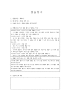 가정폭력상담소에서 사회복지실습일지-4