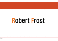 Robert Frost & Wallace Stevens 시 작품 분석-2