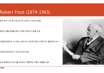 Robert Frost & Wallace Stevens 시 작품 분석-5