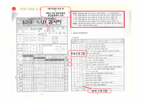 KISE - SAB(국립특수교육원 적응행동검사)-5