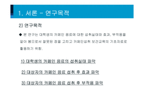 대학생의 카페인 섭취실태, 효과 및 부작용-5