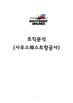 사우스웨스트항공사 조직분석-1