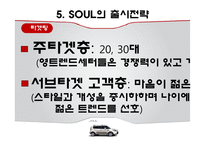 기아자동차 소울 SOUL의 혁신적인 제품전략-17