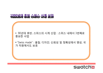 Swatch 경영전략 사례분석-13