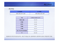 한국채택국제회계기준 적용후 연결재무제표의 변화 -금호타이어-19