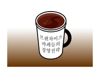 프렌차이즈 카페들의 경영전략-1