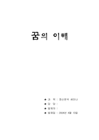 [꿈의이해] 프로이트의 꿈이해 분석-18