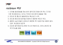 [시장조사론] 삼성 `옙` Mp3플레이어의 제품 개선 방향-3