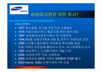 [마케팅] 삼성테크윈 기업분석-3