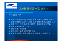 [마케팅] 삼성테크윈 기업분석-4