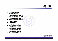[이벤트기획론] 한신대학교 이벤트기획론-2
