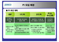 [생산관리] IT기술의 도입이 가져온 성과 포스코의 PI-7