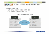 [서비스마케팅] 서비스품질의 측정과 기대효과에 대한 재고찰- KS-SQI모형의 개발과 적용-11